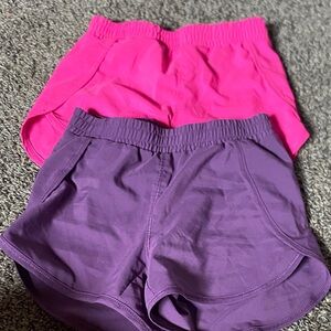 All in Motion Kids Shorts - Pink and Purple